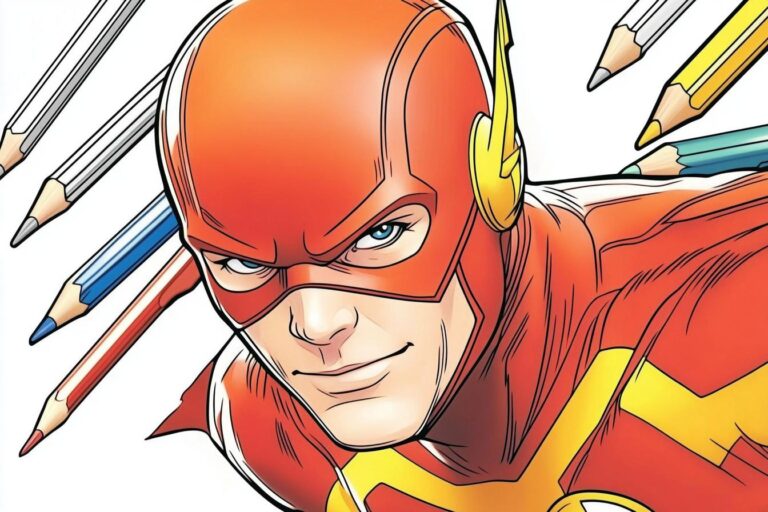 Flash Da Colorare : Libera la tua creatività