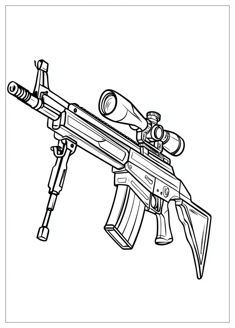 Disegni Fucile Da Colorare 8