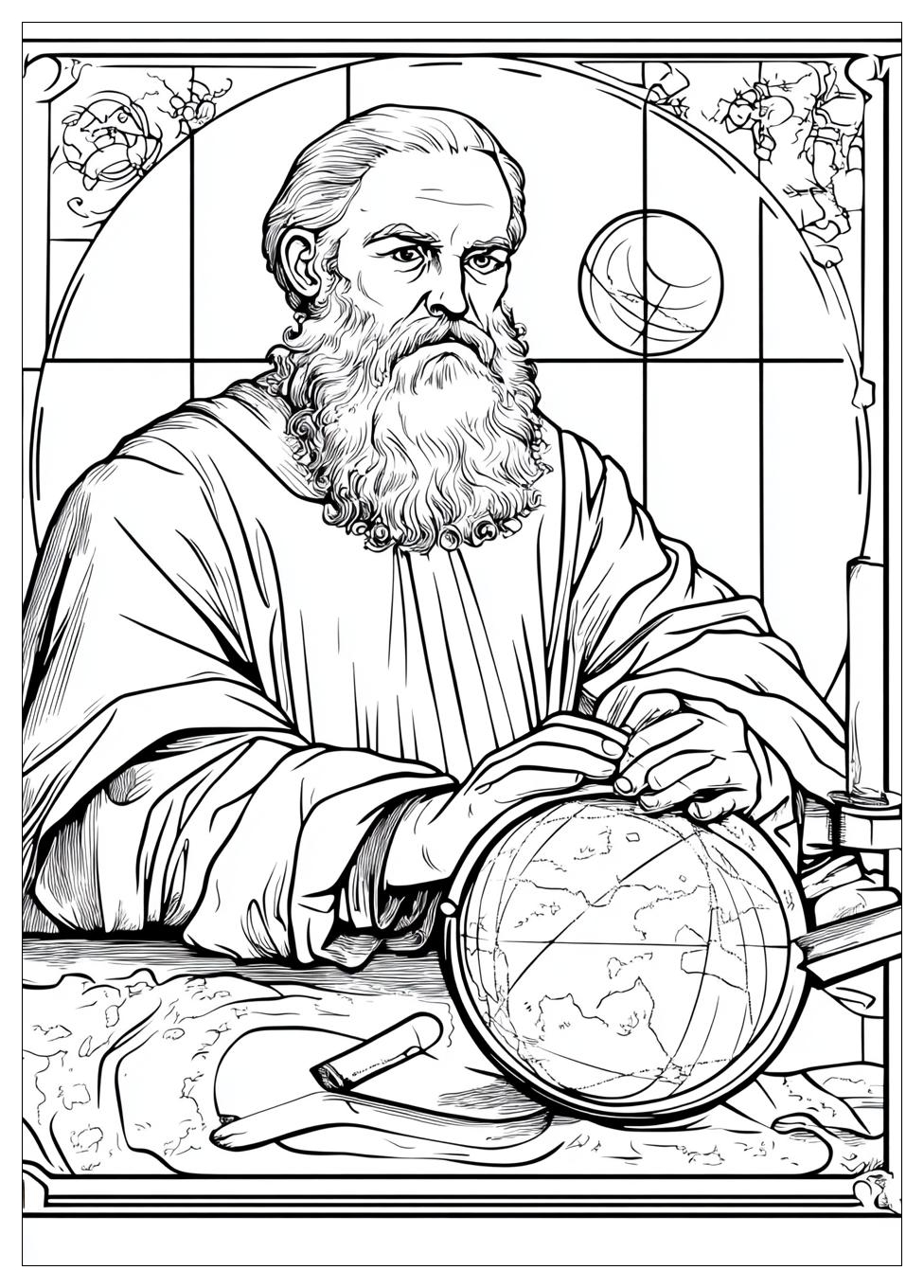 Disegni Galileo Galilei Da Colorare 20