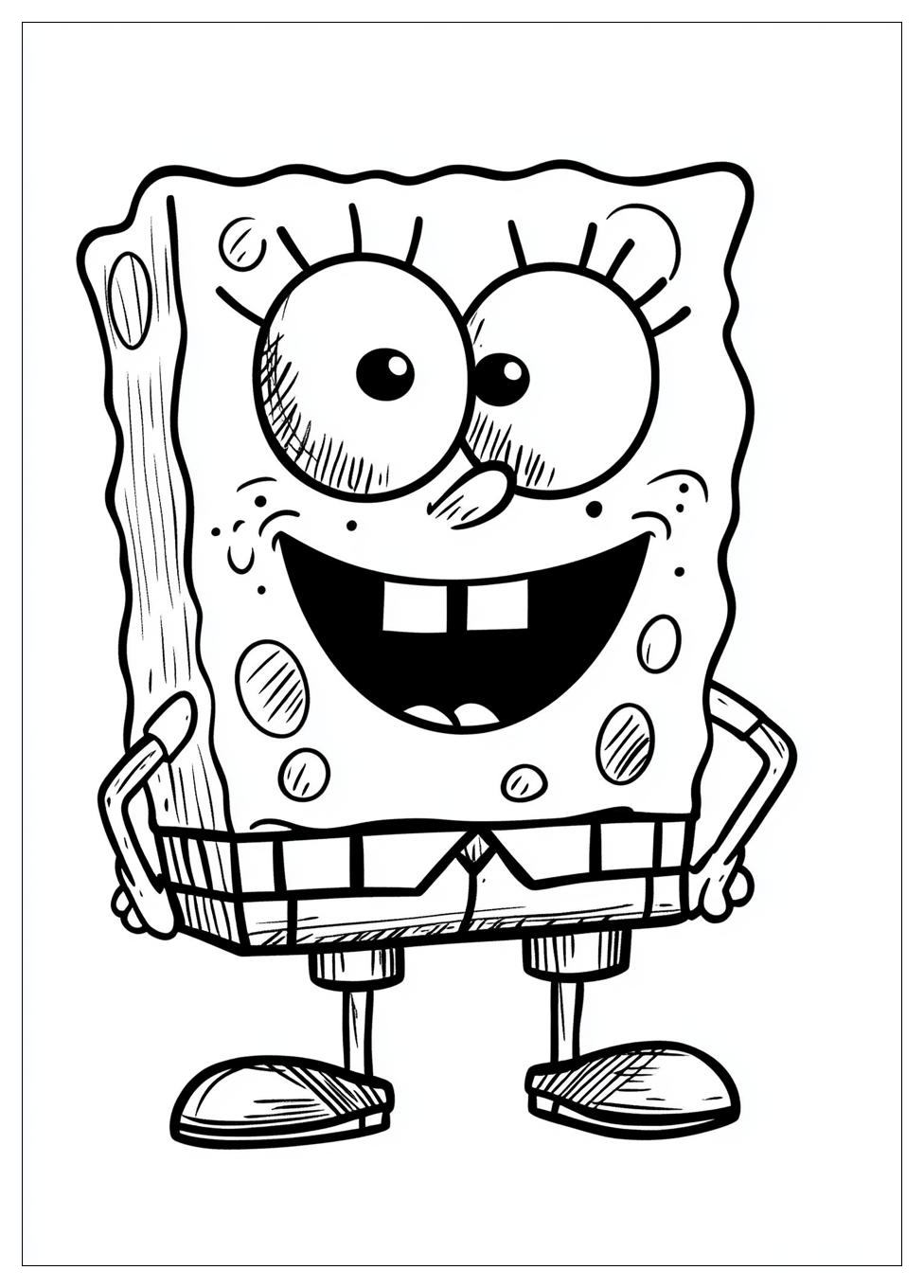 Disegni Gary Spongebob  Da Colorare 1