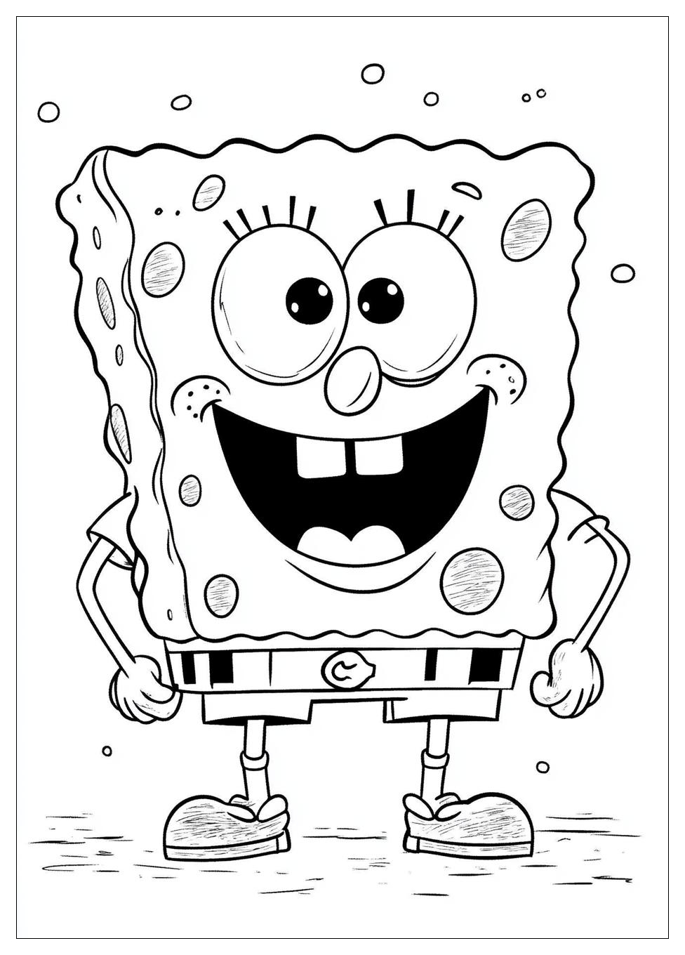 Disegni Gary Spongebob  Da Colorare 10