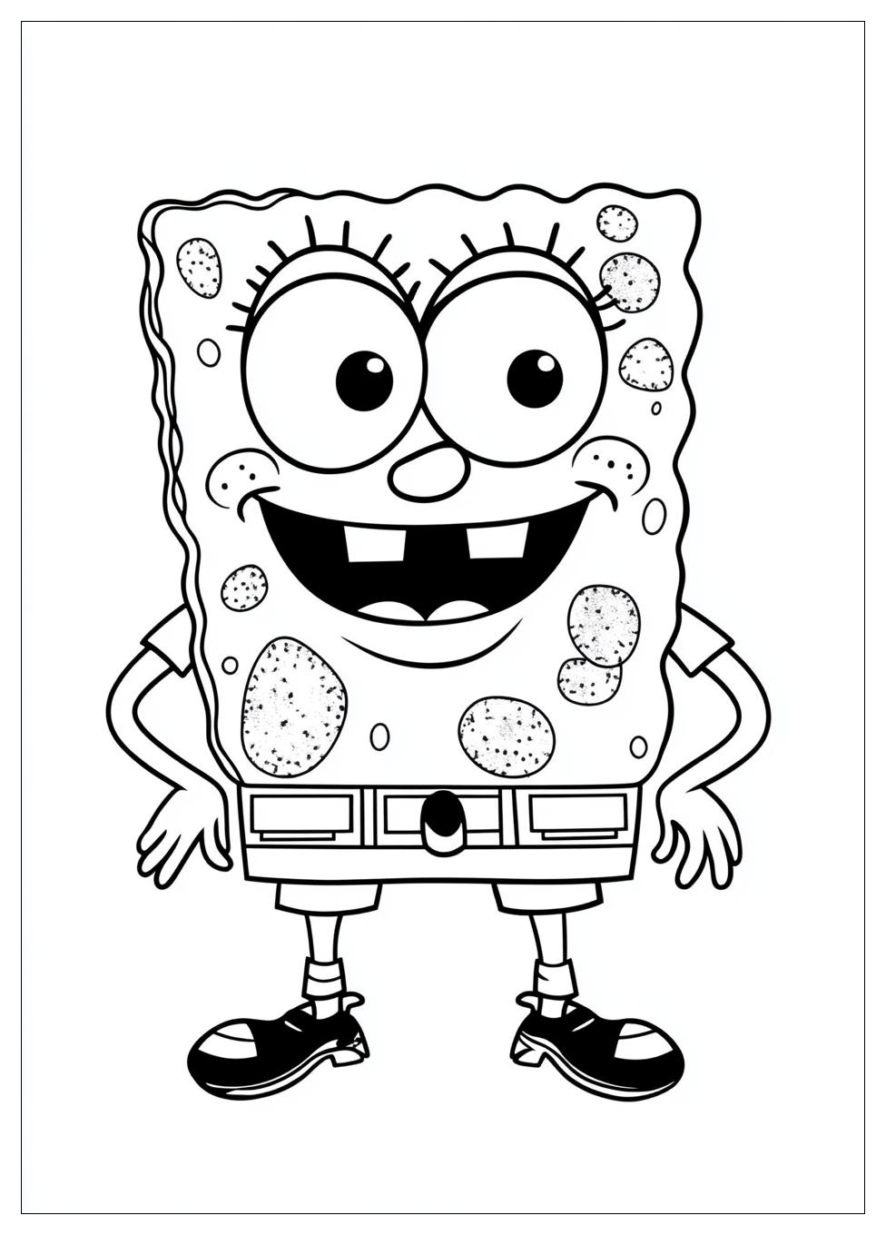 Disegni Gary Spongebob  Da Colorare 11