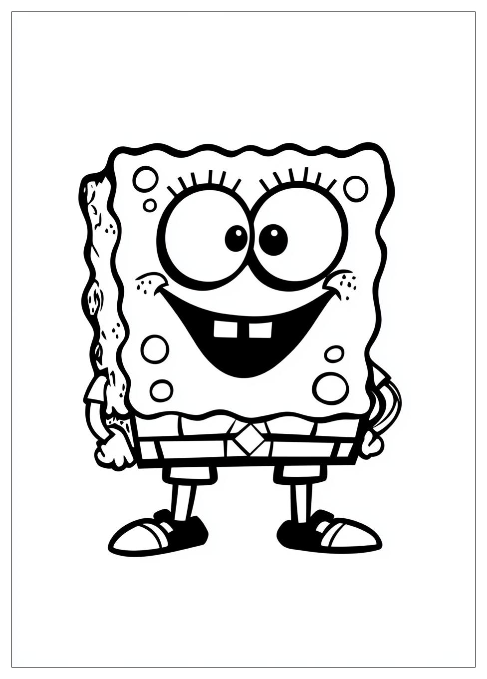 Disegni Gary Spongebob  Da Colorare 12