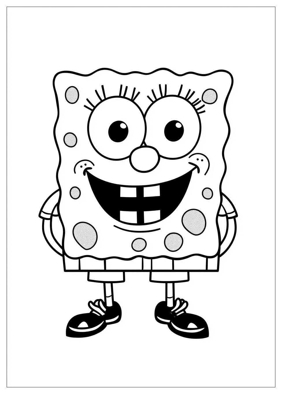 Disegni Gary Spongebob  Da Colorare 13