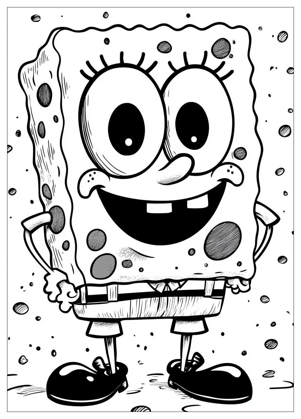 Disegni Gary Spongebob  Da Colorare 2