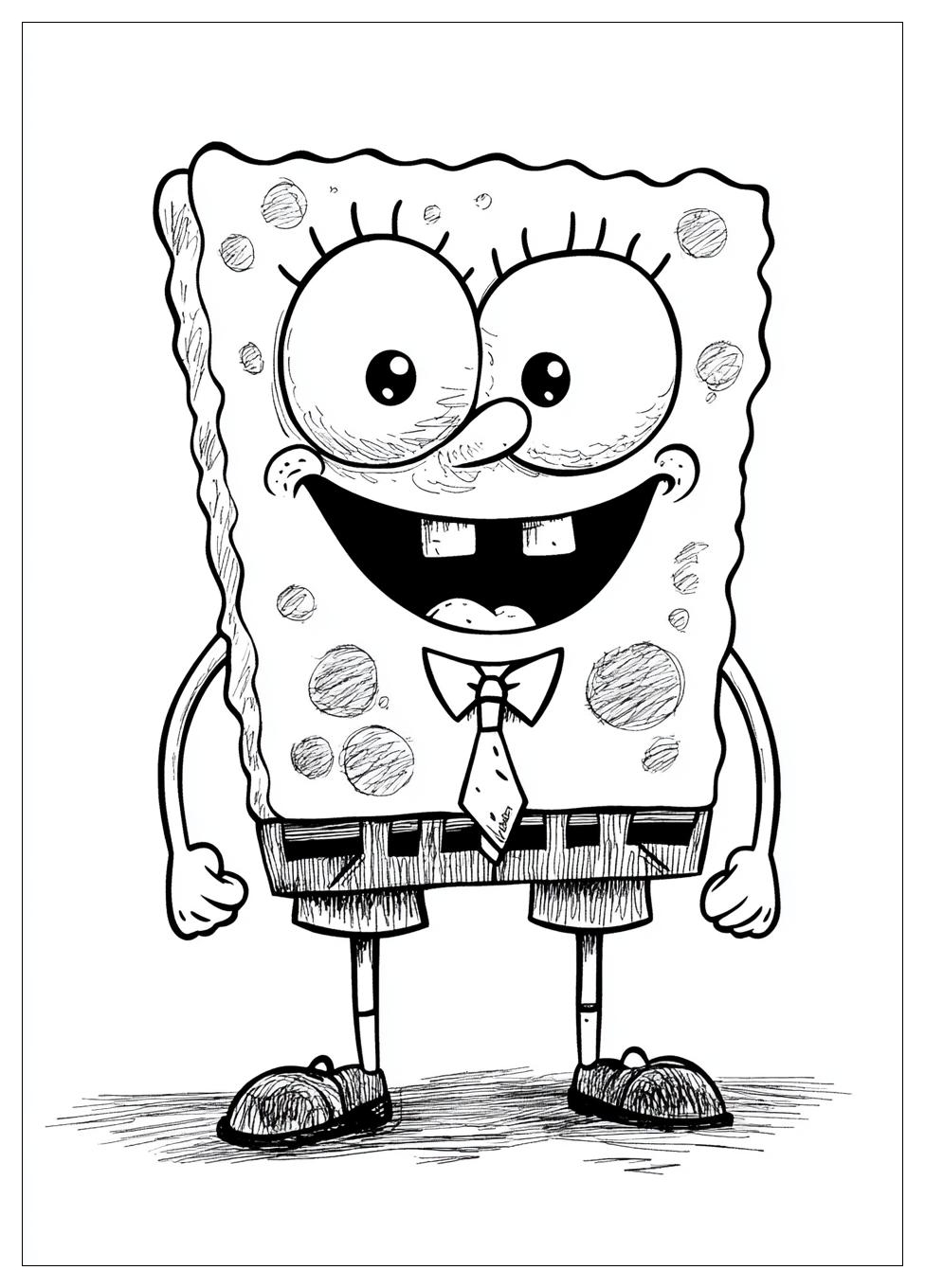 Disegni Gary Spongebob  Da Colorare 21