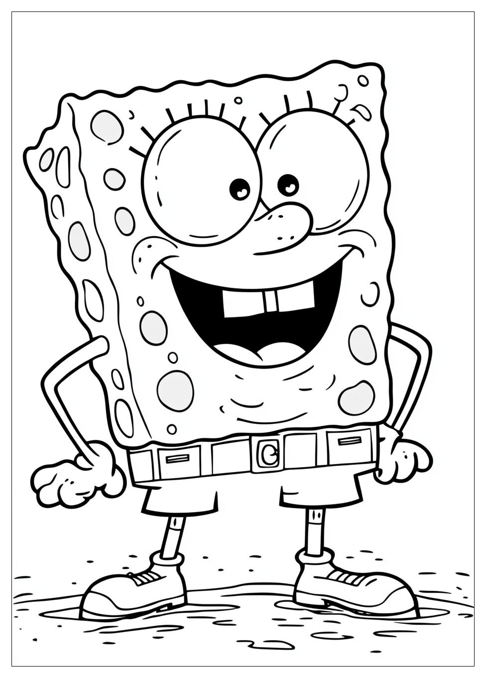 Disegni Gary Spongebob  Da Colorare 23