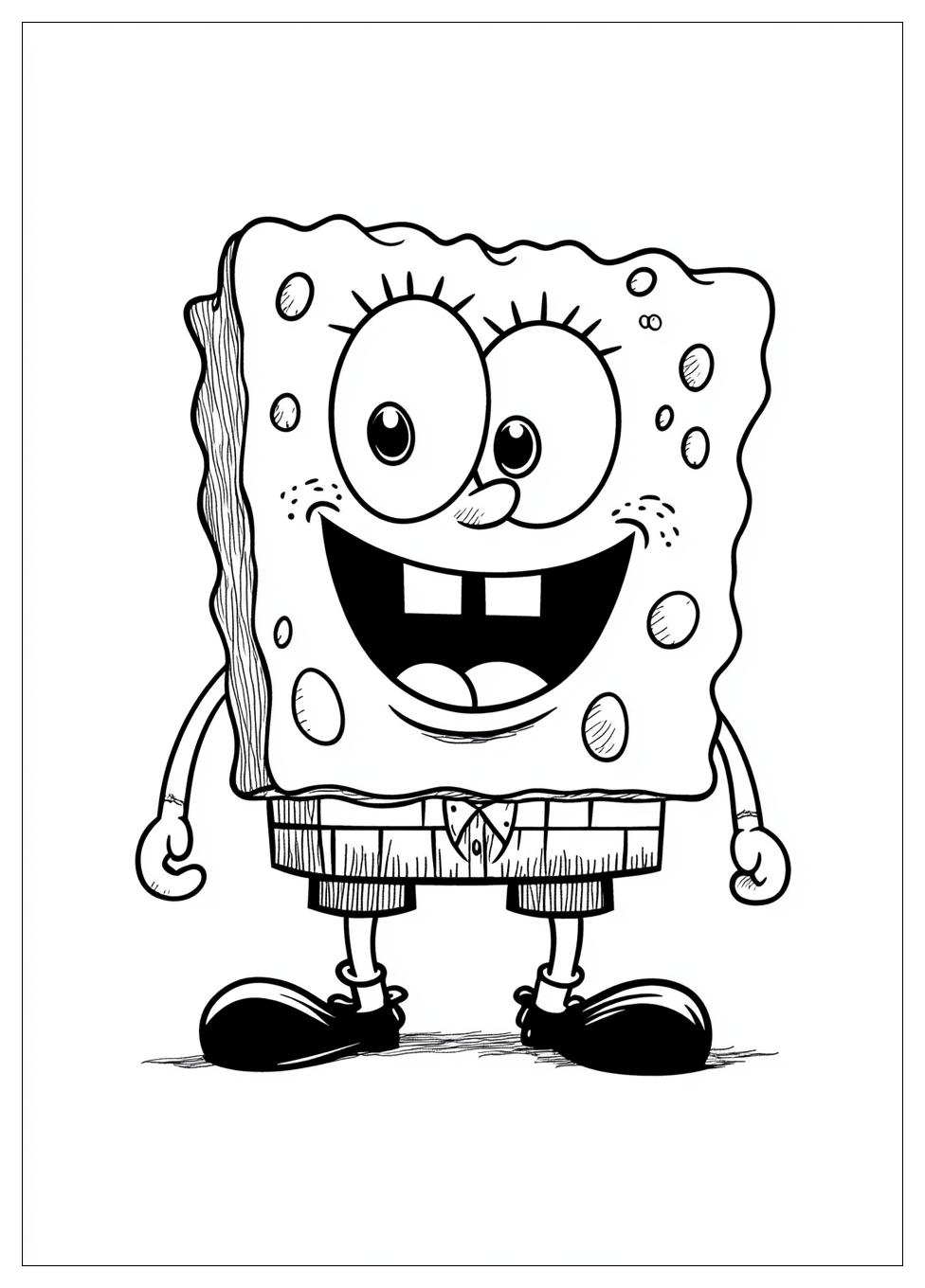 Disegni Gary Spongebob  Da Colorare 3