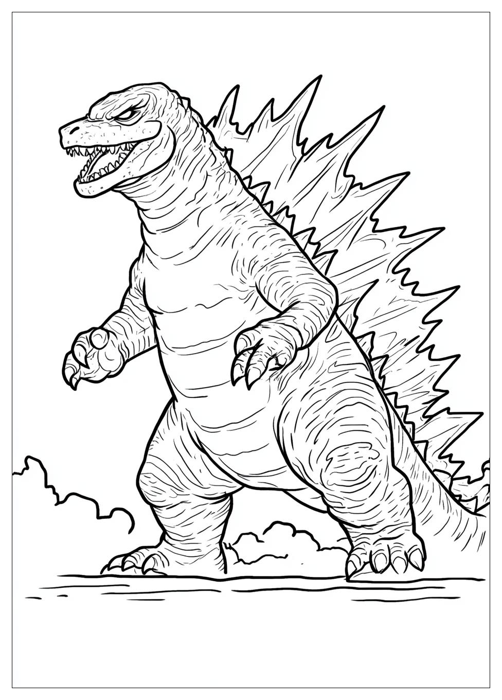 Disegni Godzilla Da Colorare 10