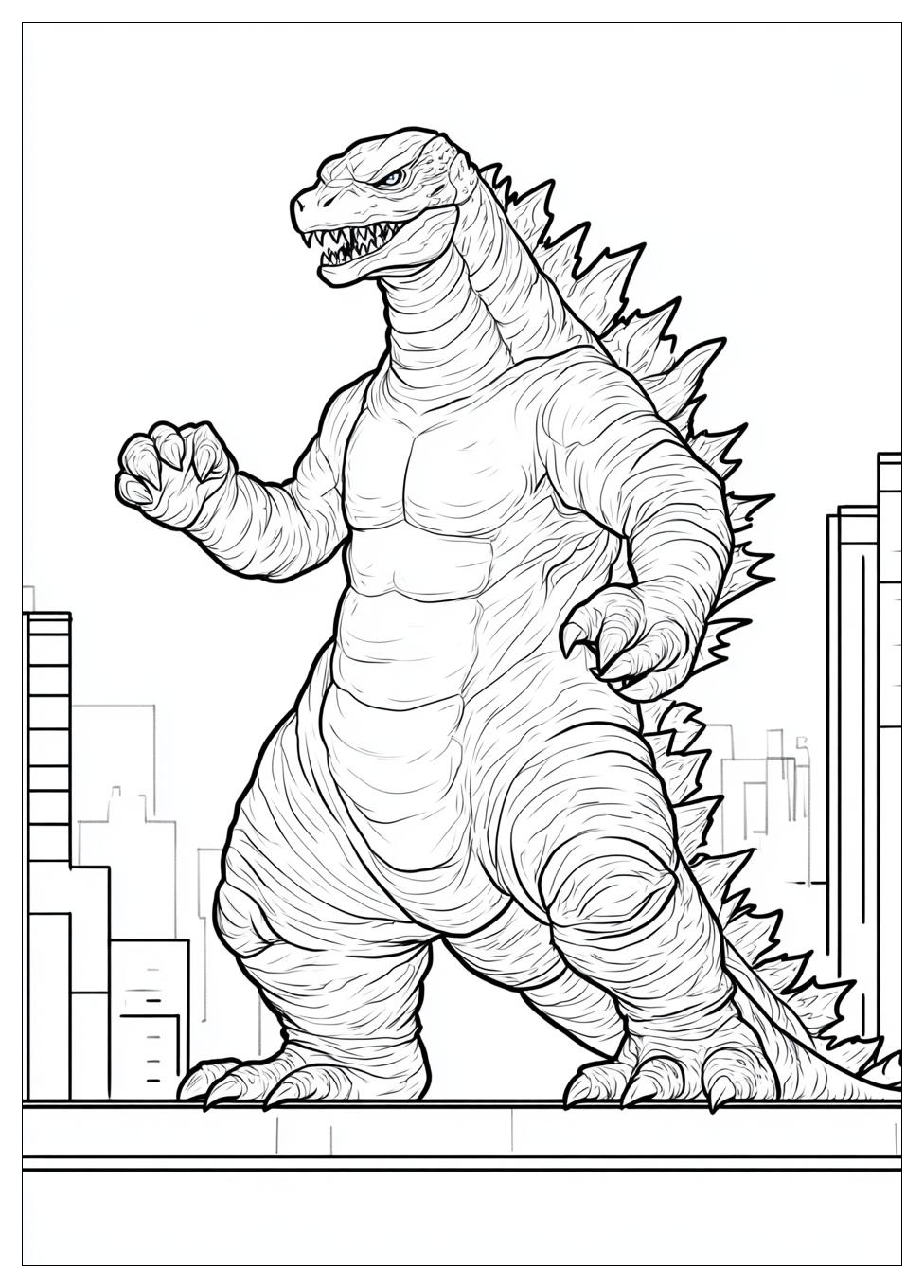 Disegni Godzilla Da Colorare 14