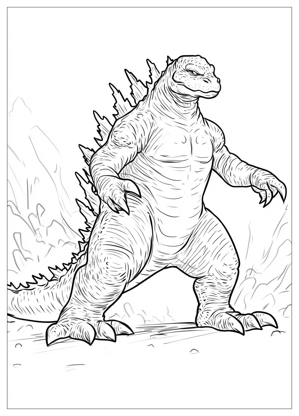 Disegni Godzilla Da Colorare 17