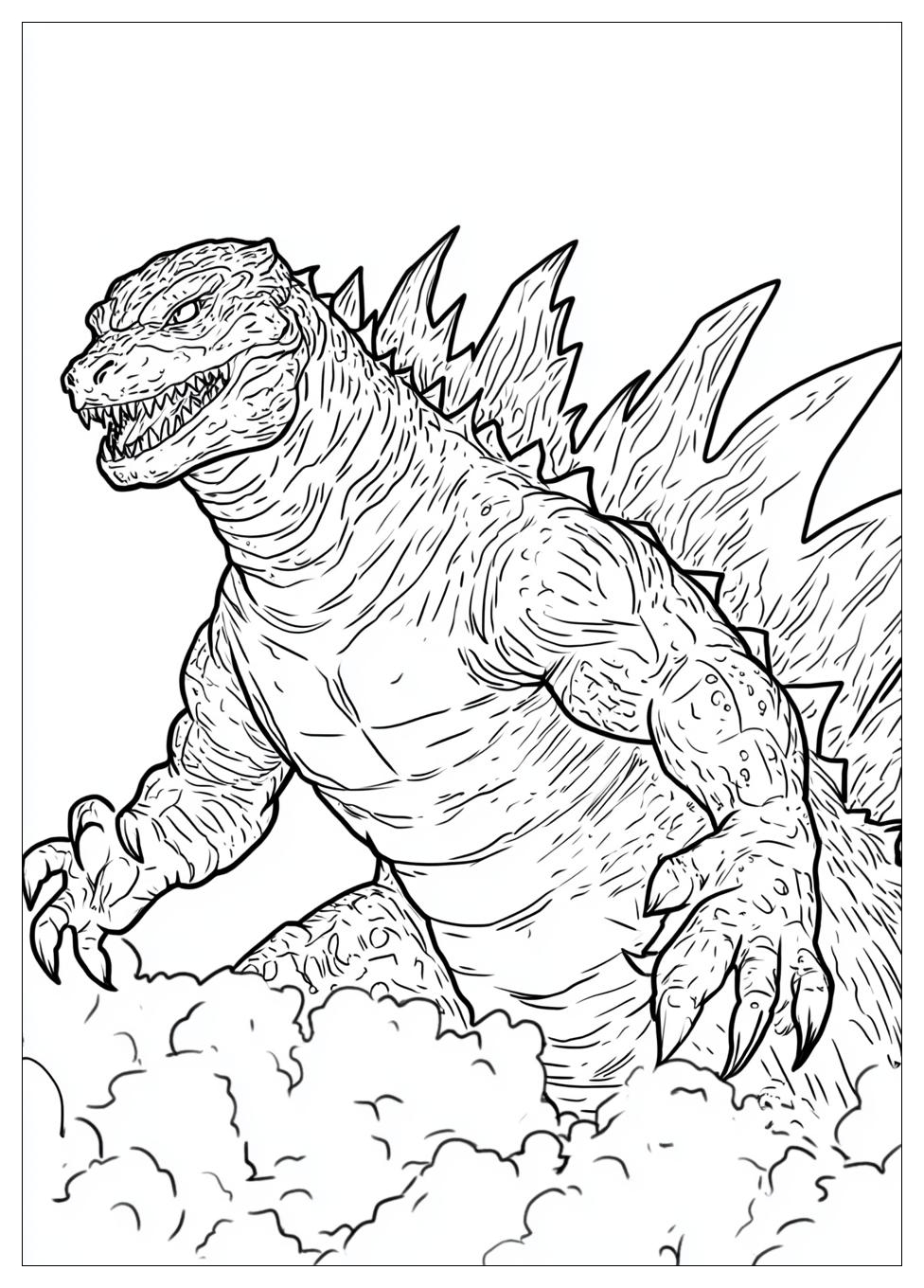 Disegni Godzilla Da Colorare 19