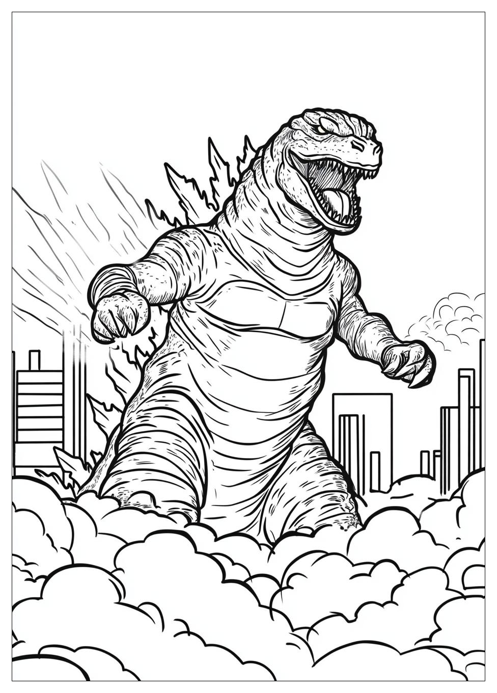 Disegni Godzilla Da Colorare 21