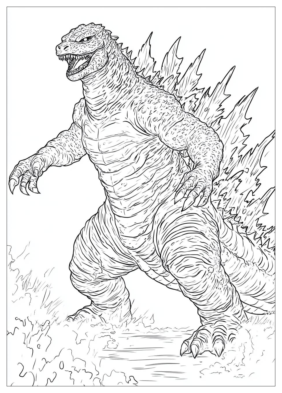 Disegni Godzilla Da Colorare 24