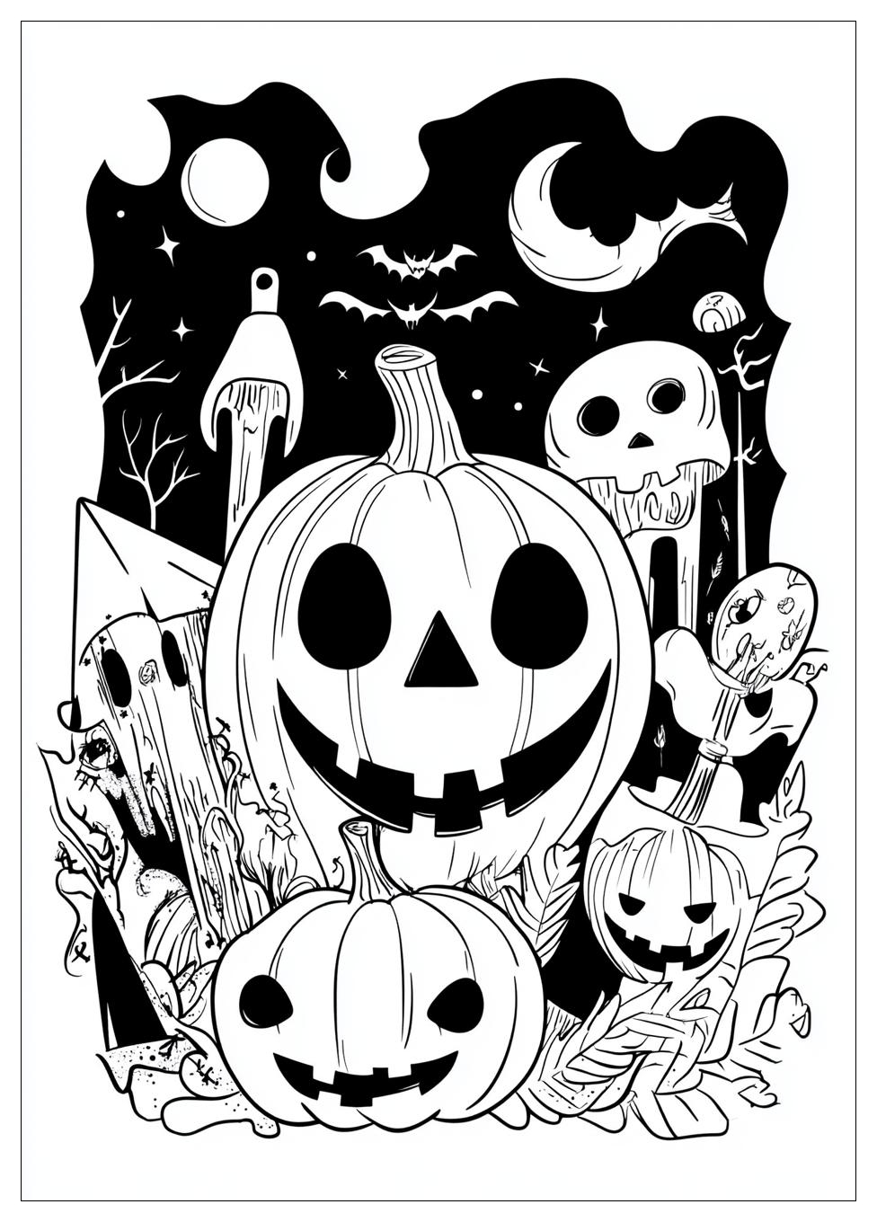 Disegni Halloween Da Colorare 1