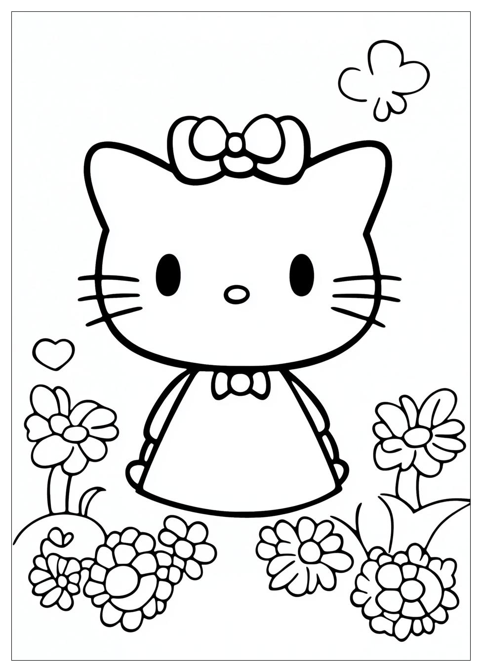 Disegni Hello Kitty Da Colorare  10