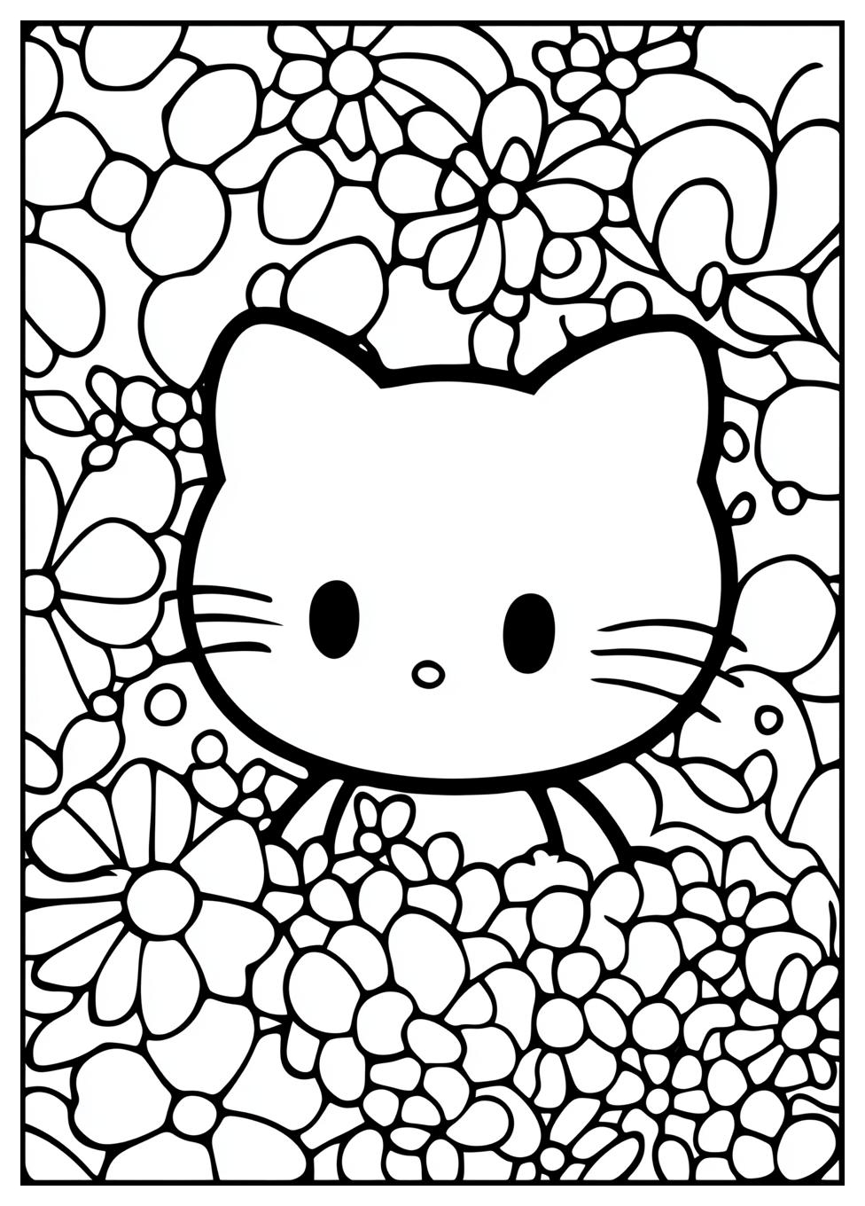 Disegni Hello Kitty Da Colorare  11