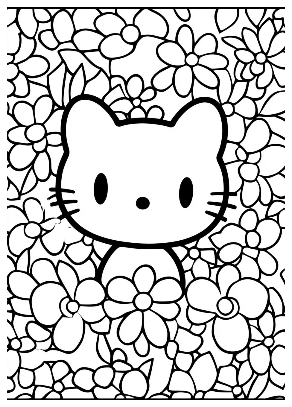 Disegni Hello Kitty Da Colorare  12