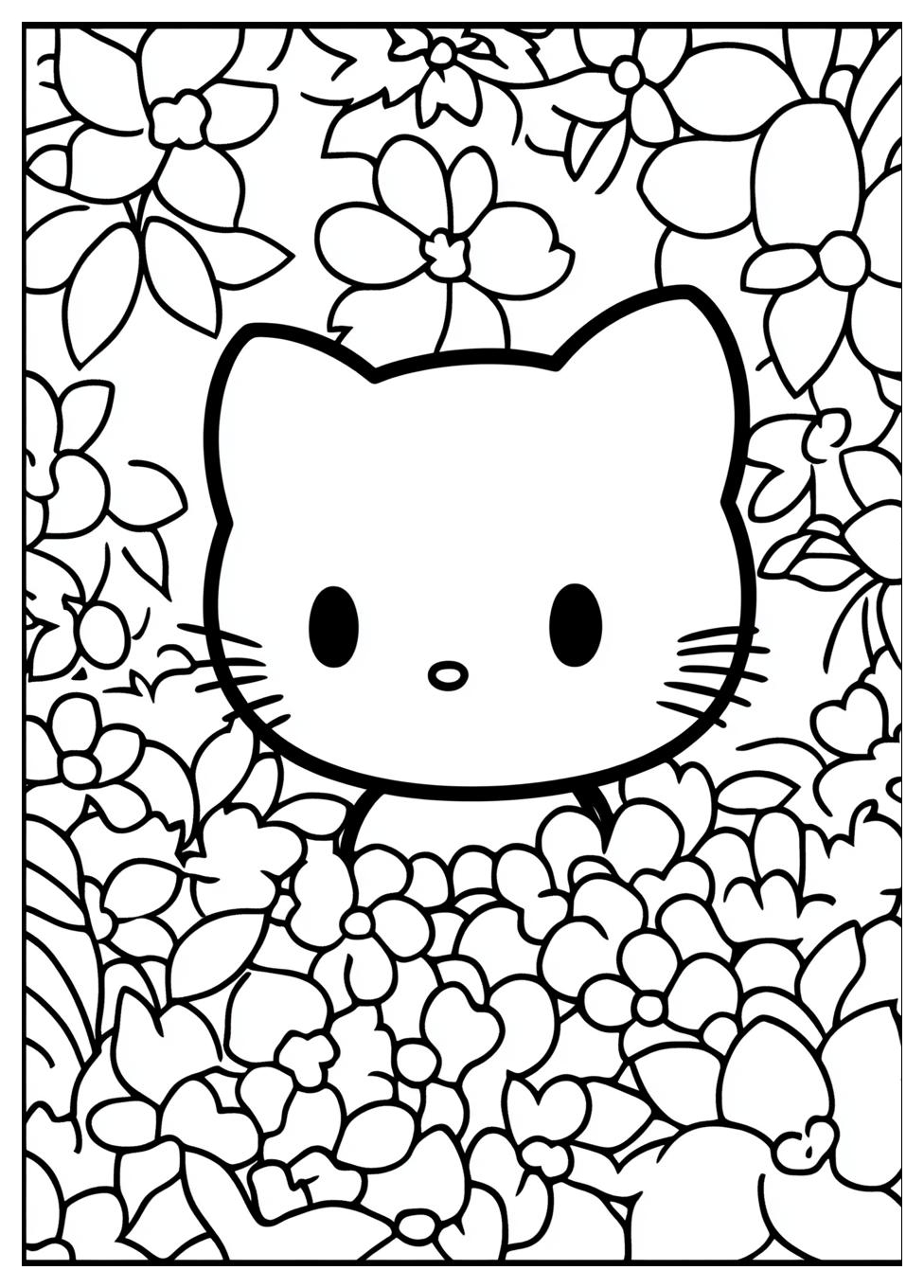 Disegni Hello Kitty Da Colorare  13