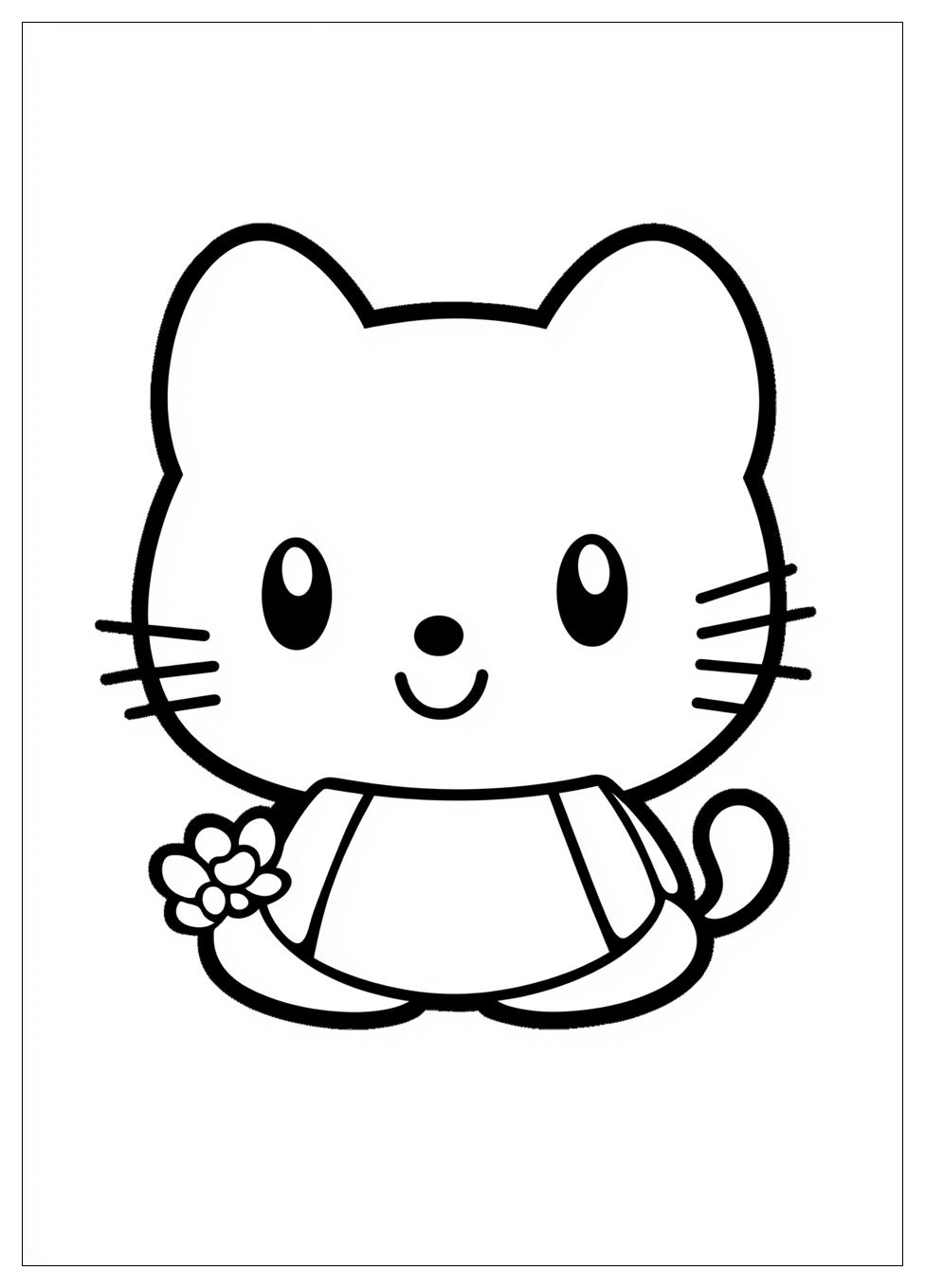 Disegni Hello Kitty Da Colorare  14