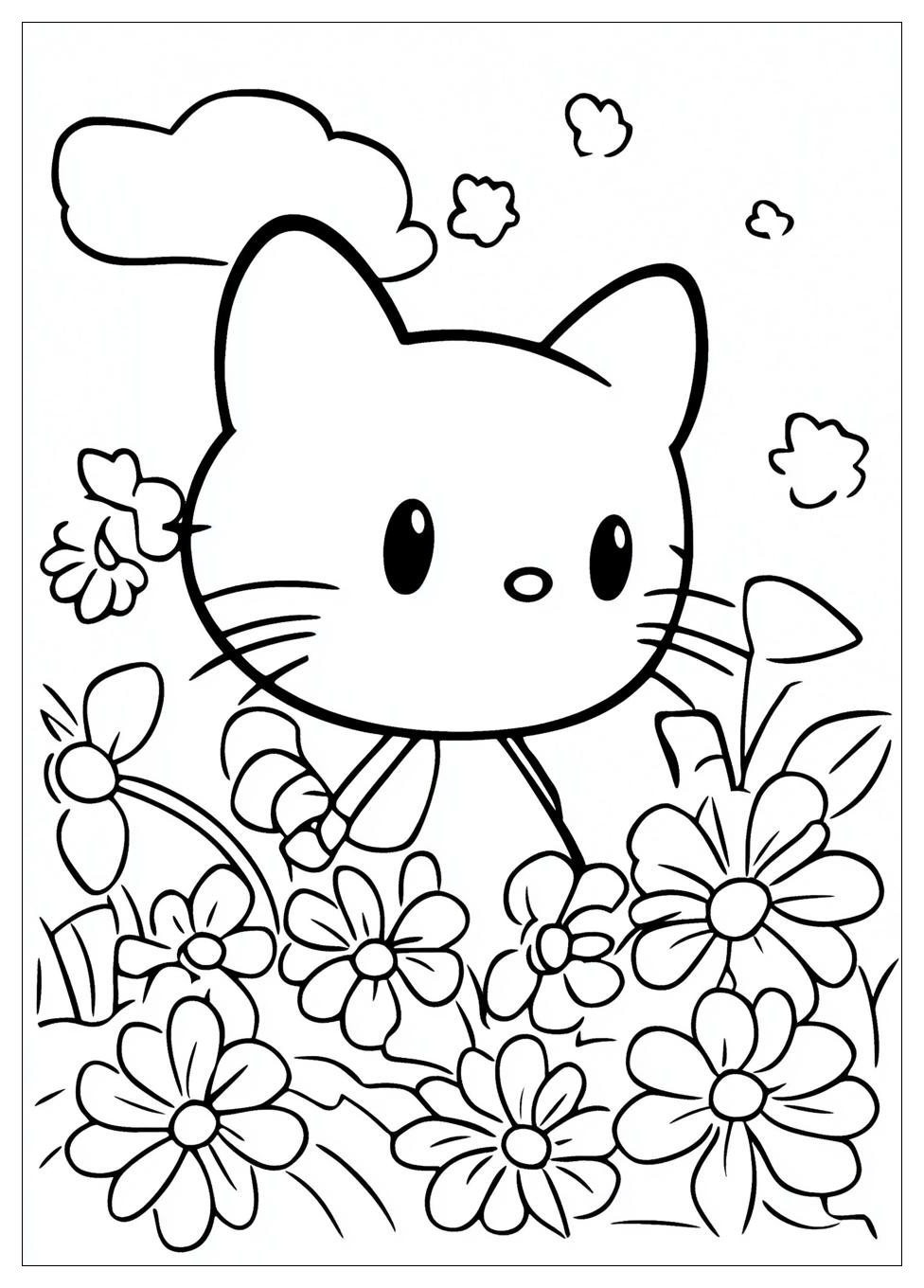 Disegni Hello Kitty Da Colorare  15