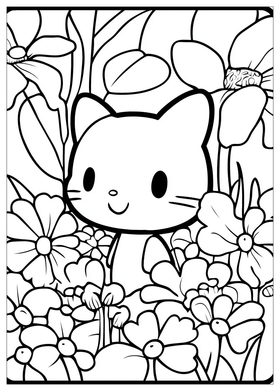 Disegni Hello Kitty Da Colorare  16