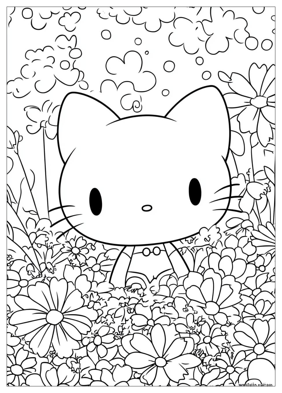 Disegni Hello Kitty Da Colorare  17