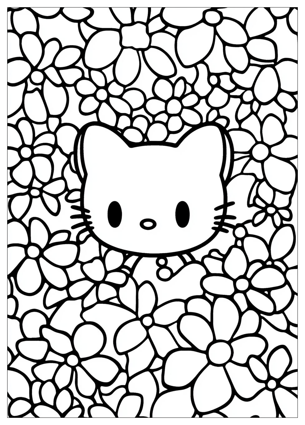 Disegni Hello Kitty Da Colorare  18