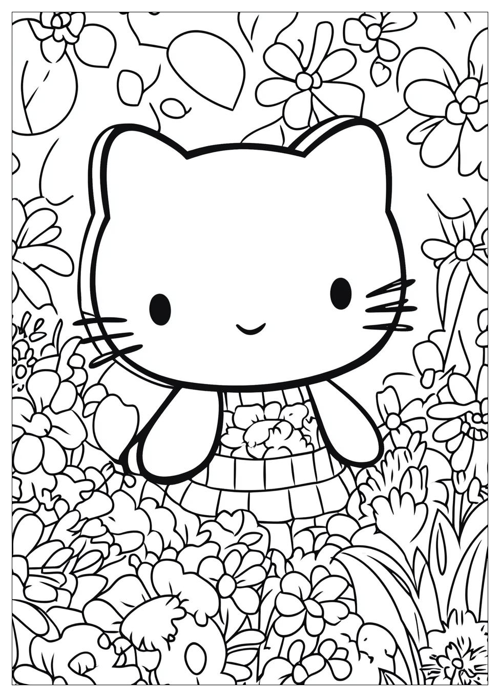 Disegni Hello Kitty Da Colorare  19