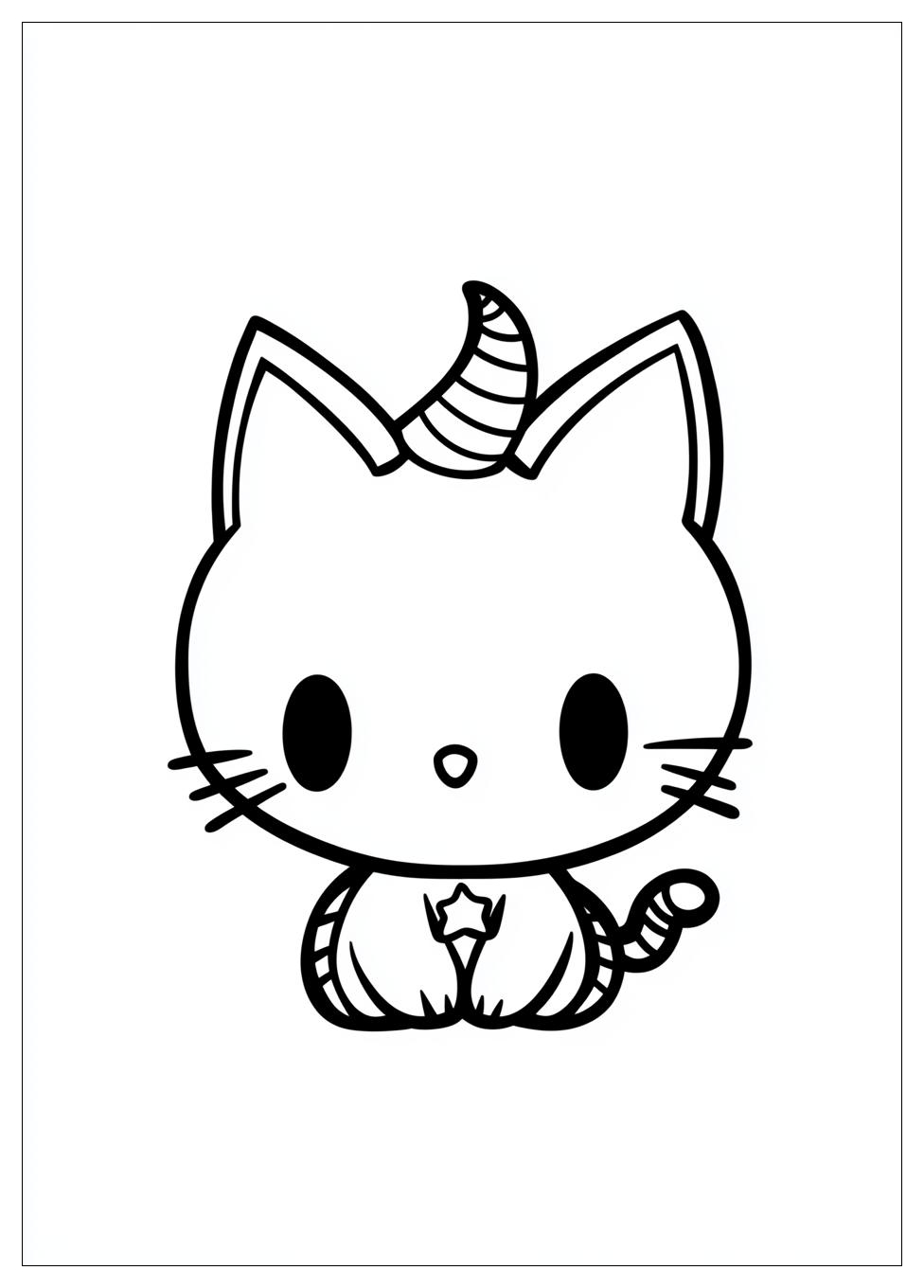 Disegni Hello Kitty Da Colorare  2