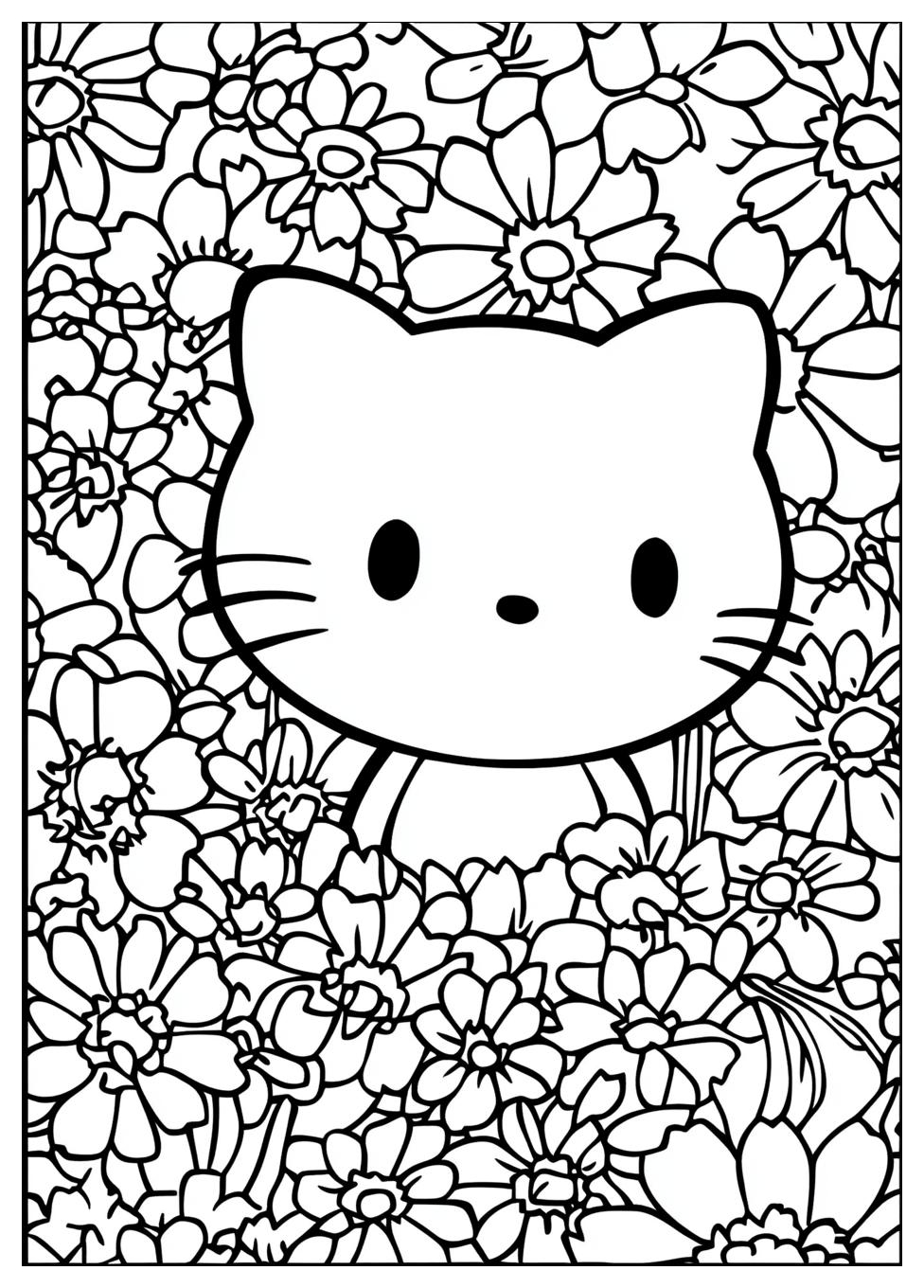 Disegni Hello Kitty Da Colorare  21