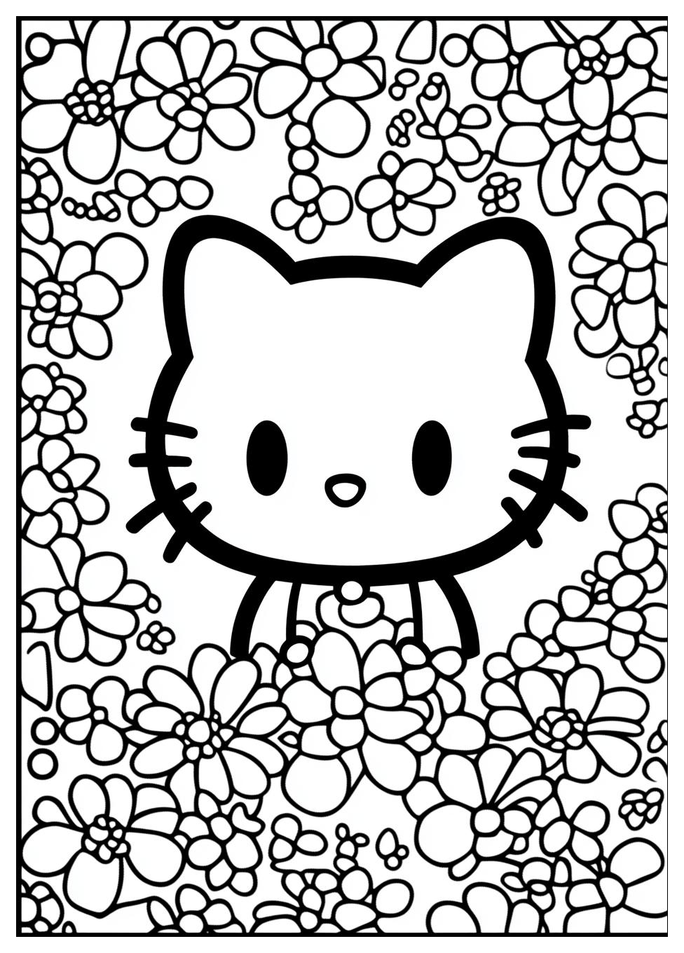 Disegni Hello Kitty Da Colorare  24