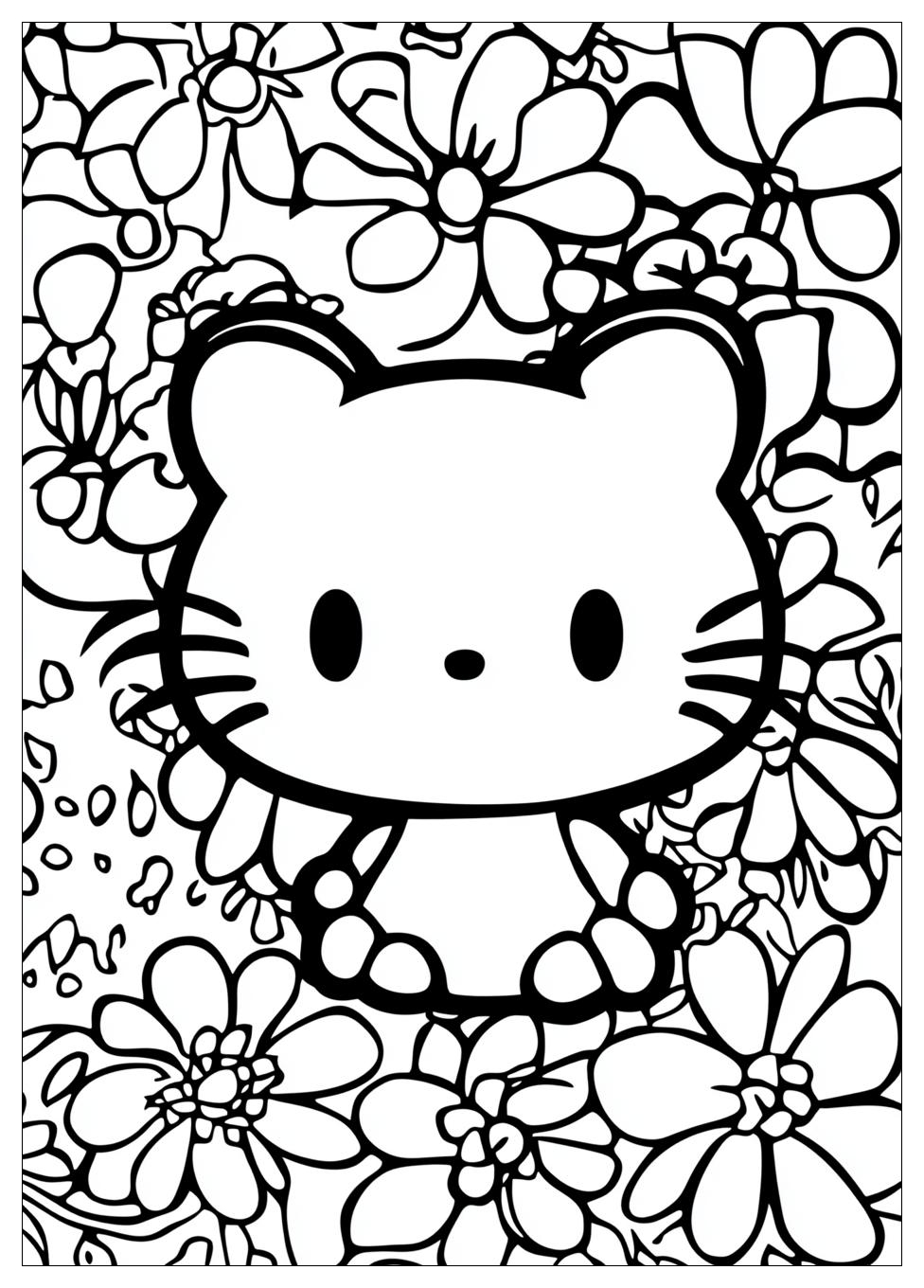 Disegni Hello Kitty Da Colorare  3