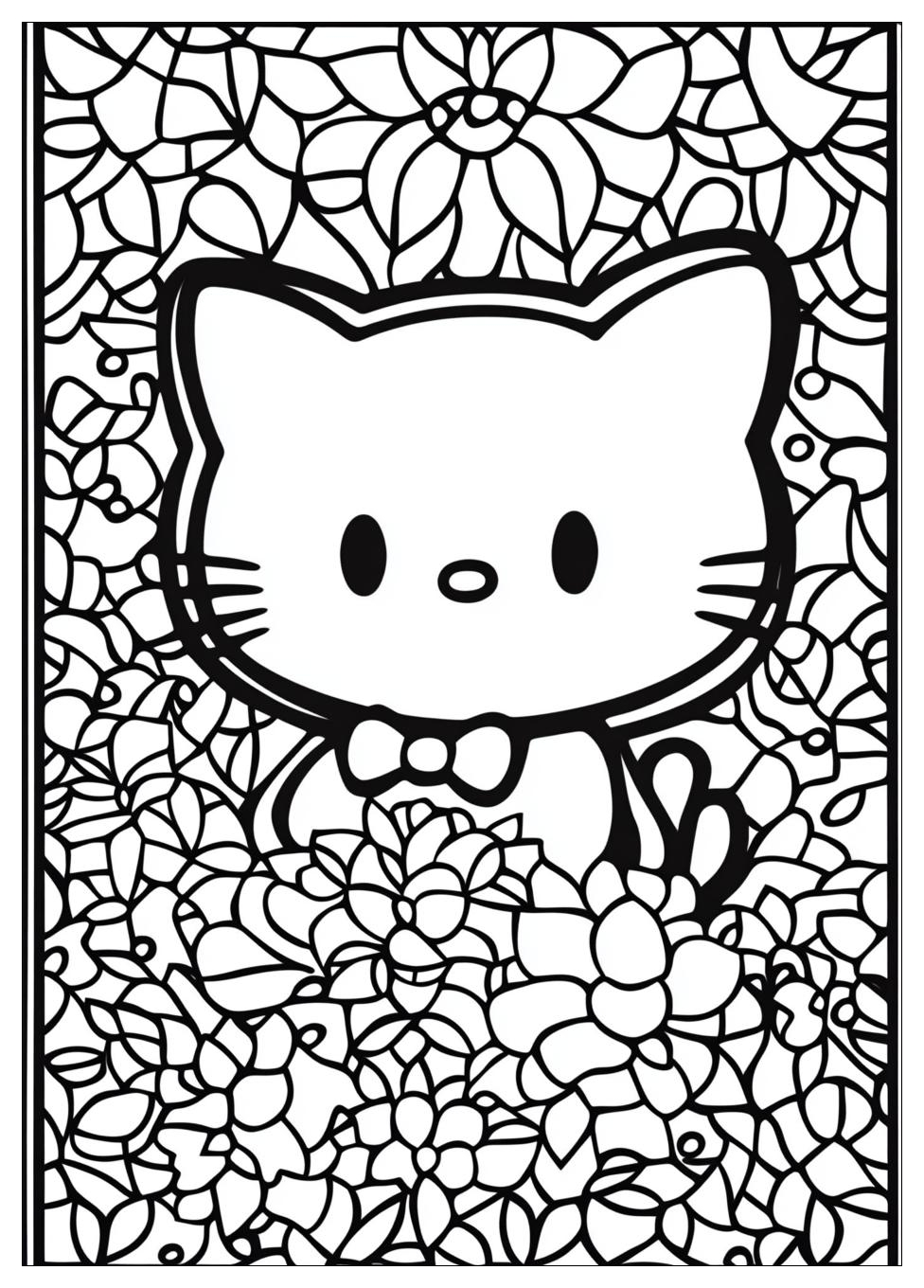 Disegni Hello Kitty Da Colorare  4