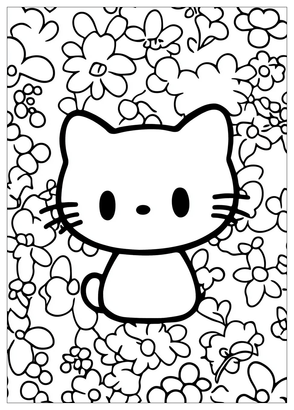 Disegni Hello Kitty Da Colorare  5