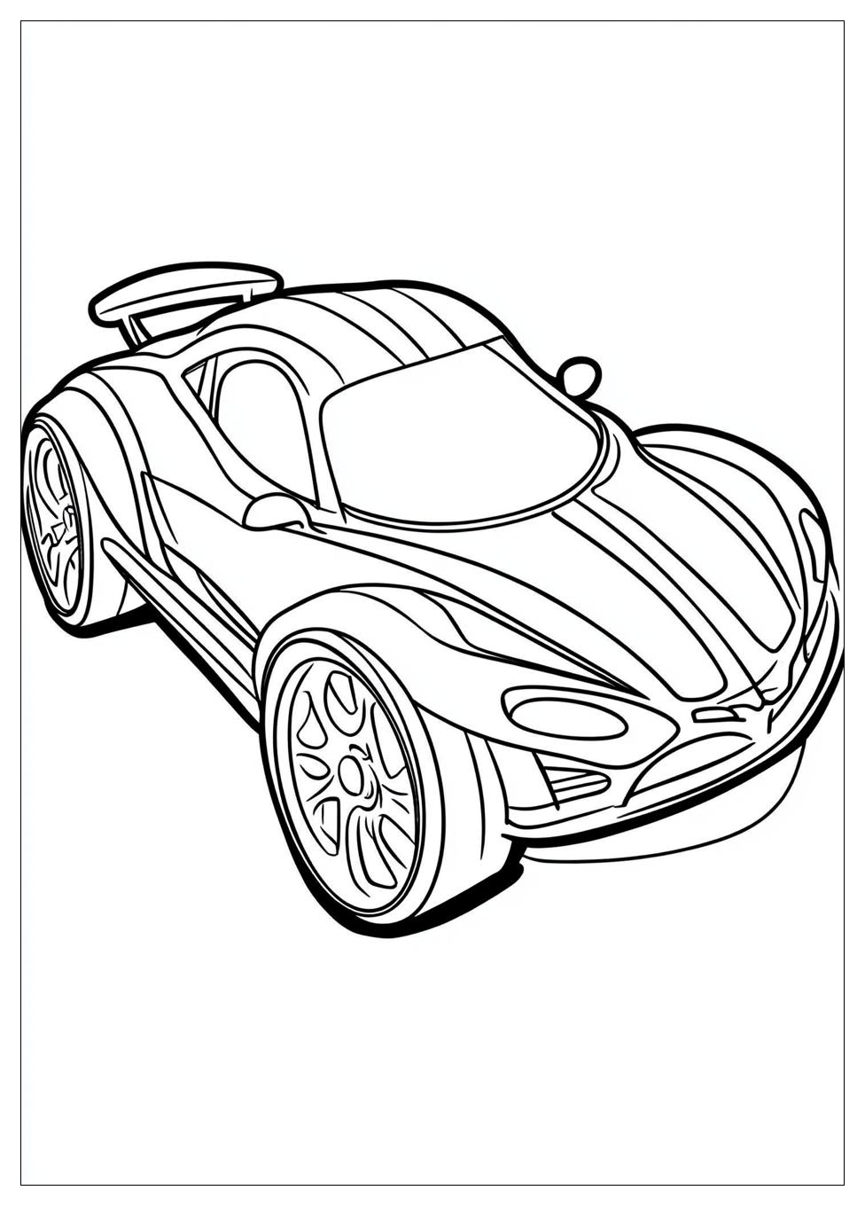 Disegni Hot Wheels Da Colorare 4