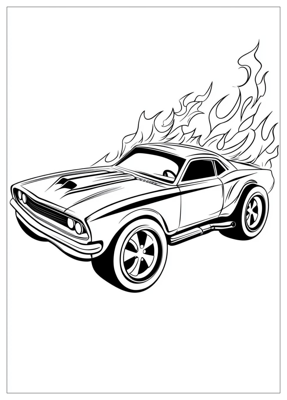 Disegni Hot Wheels Da Colorare 6