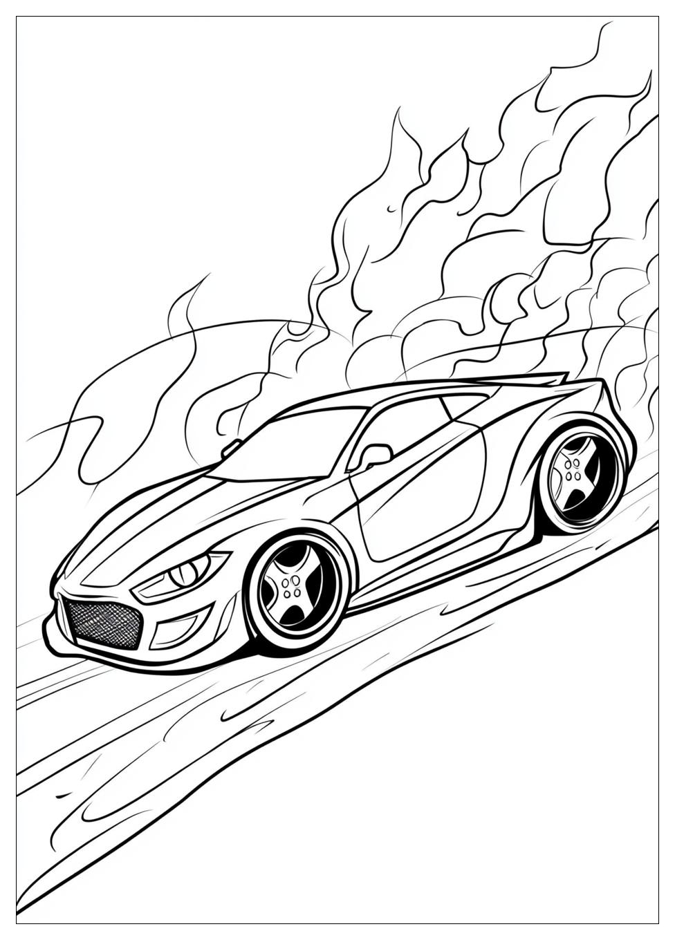 Disegni Hot Wheels Da Colorare 7