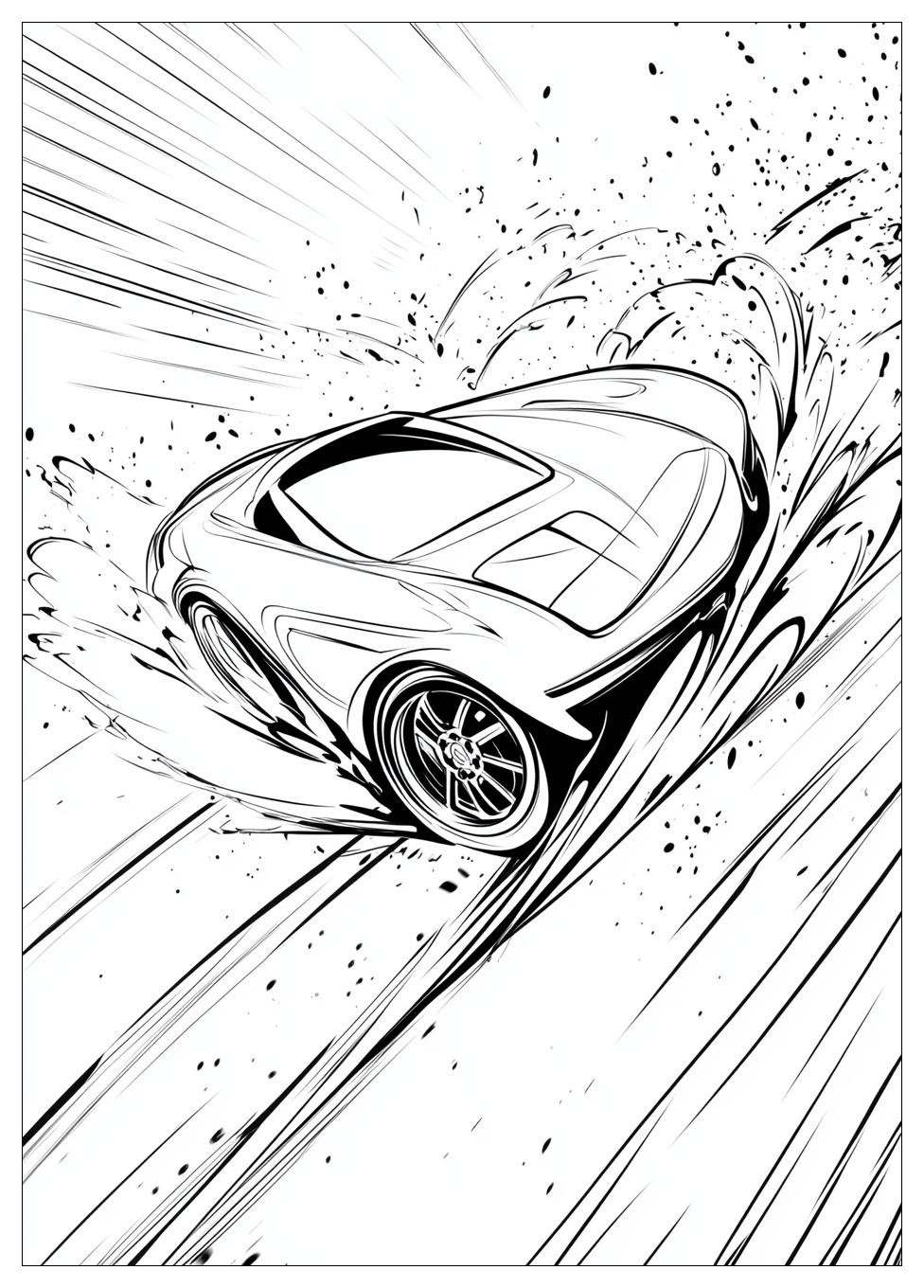 Disegni Hot Wheels Da Colorare 9