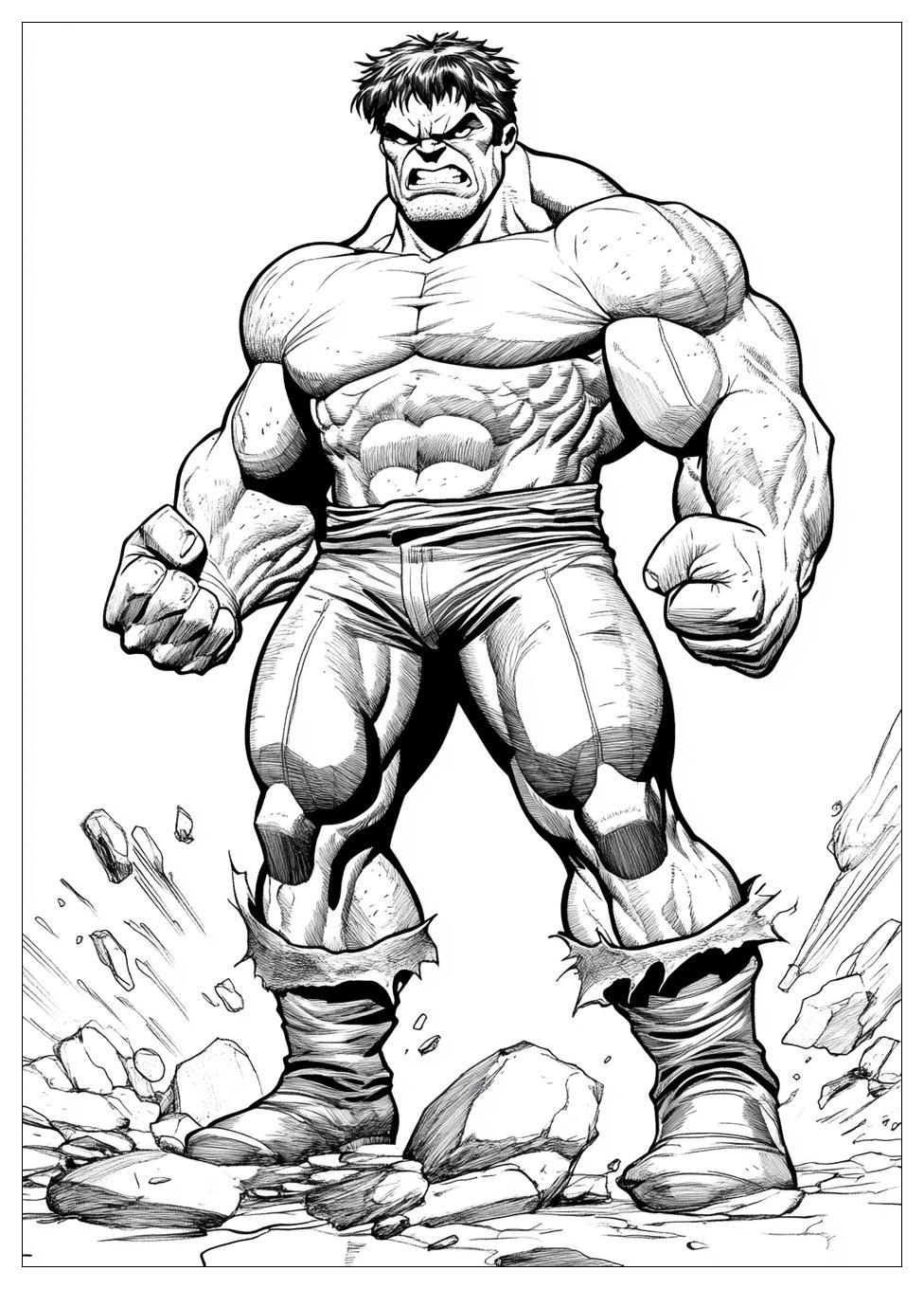 Disegni Hulk Da Colorare 11