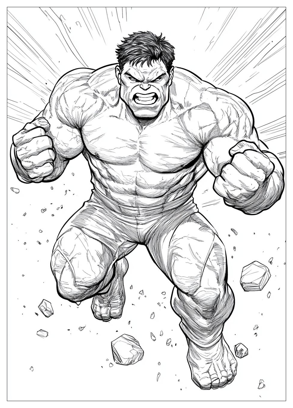 Disegni Hulk Da Colorare 13