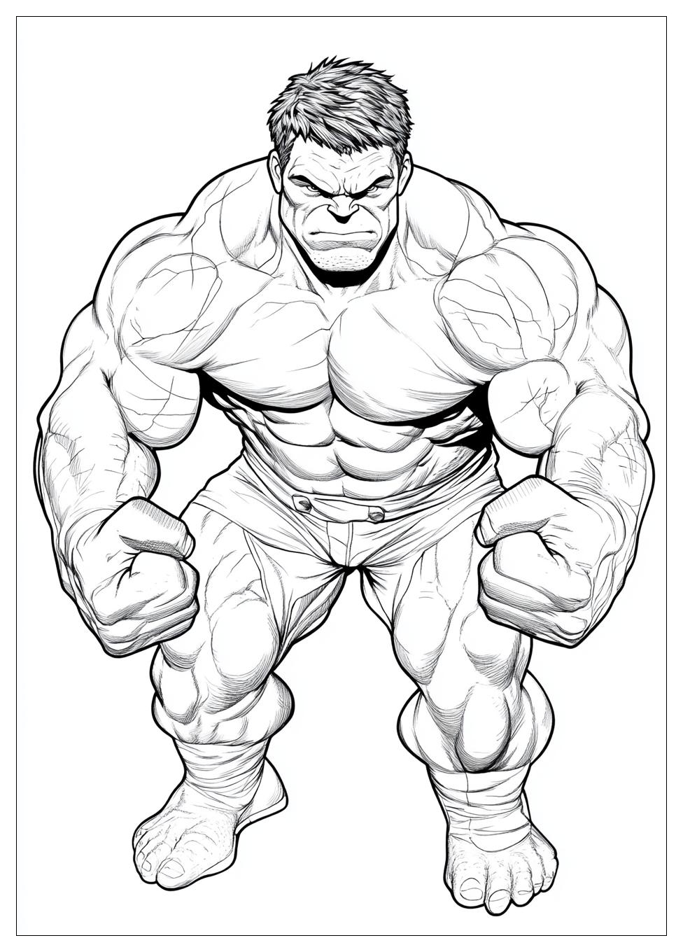 Disegni Hulk Da Colorare 14