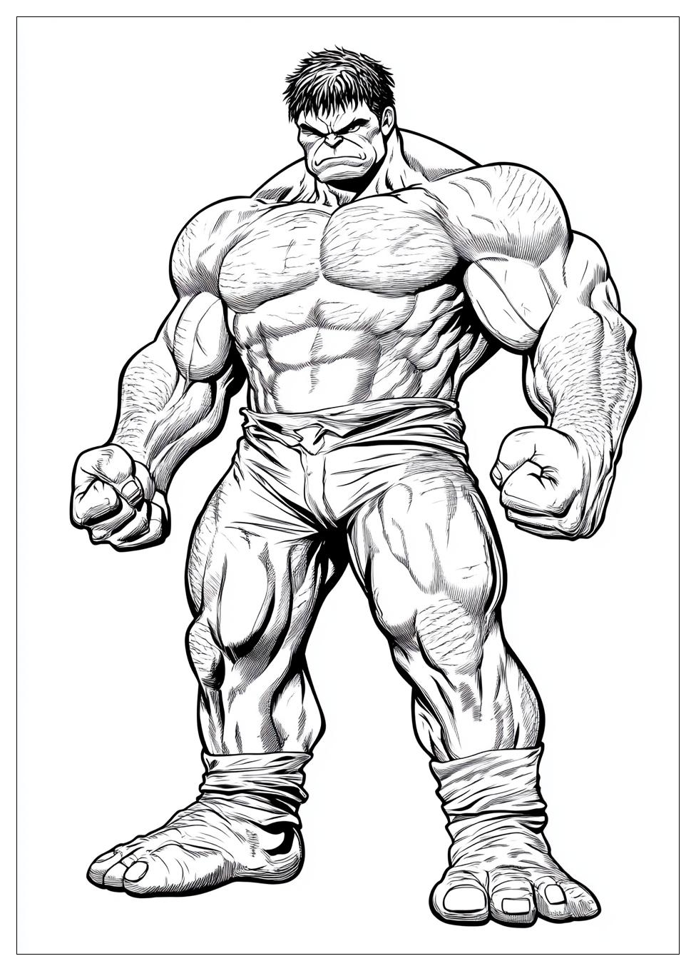 Disegni Hulk Da Colorare 15