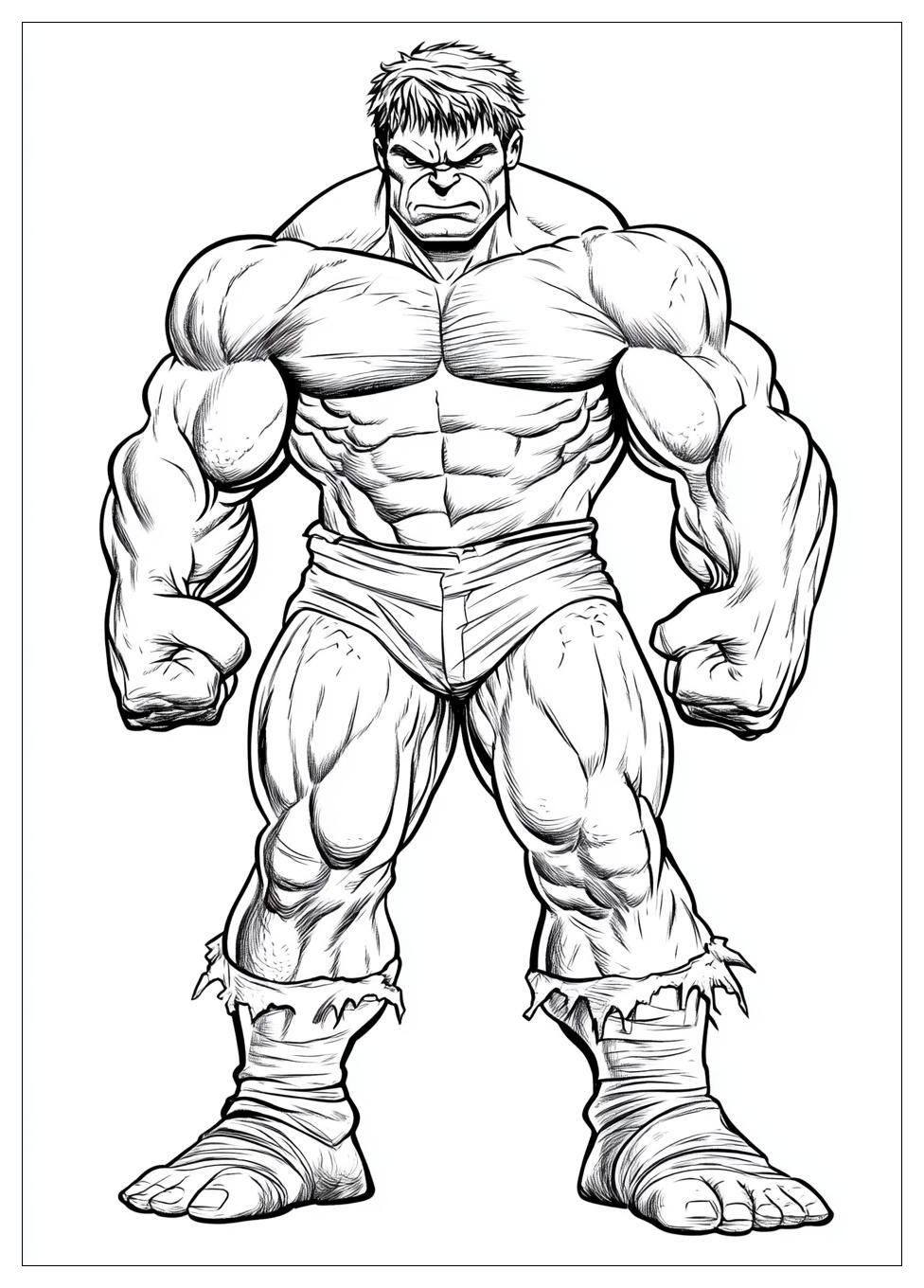 Disegni Hulk Da Colorare 16