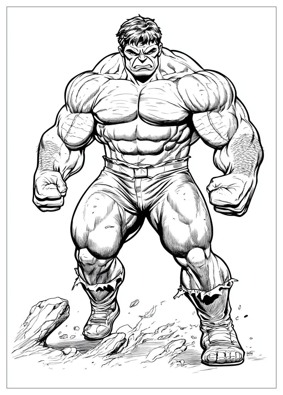 Disegni Hulk Da Colorare 6