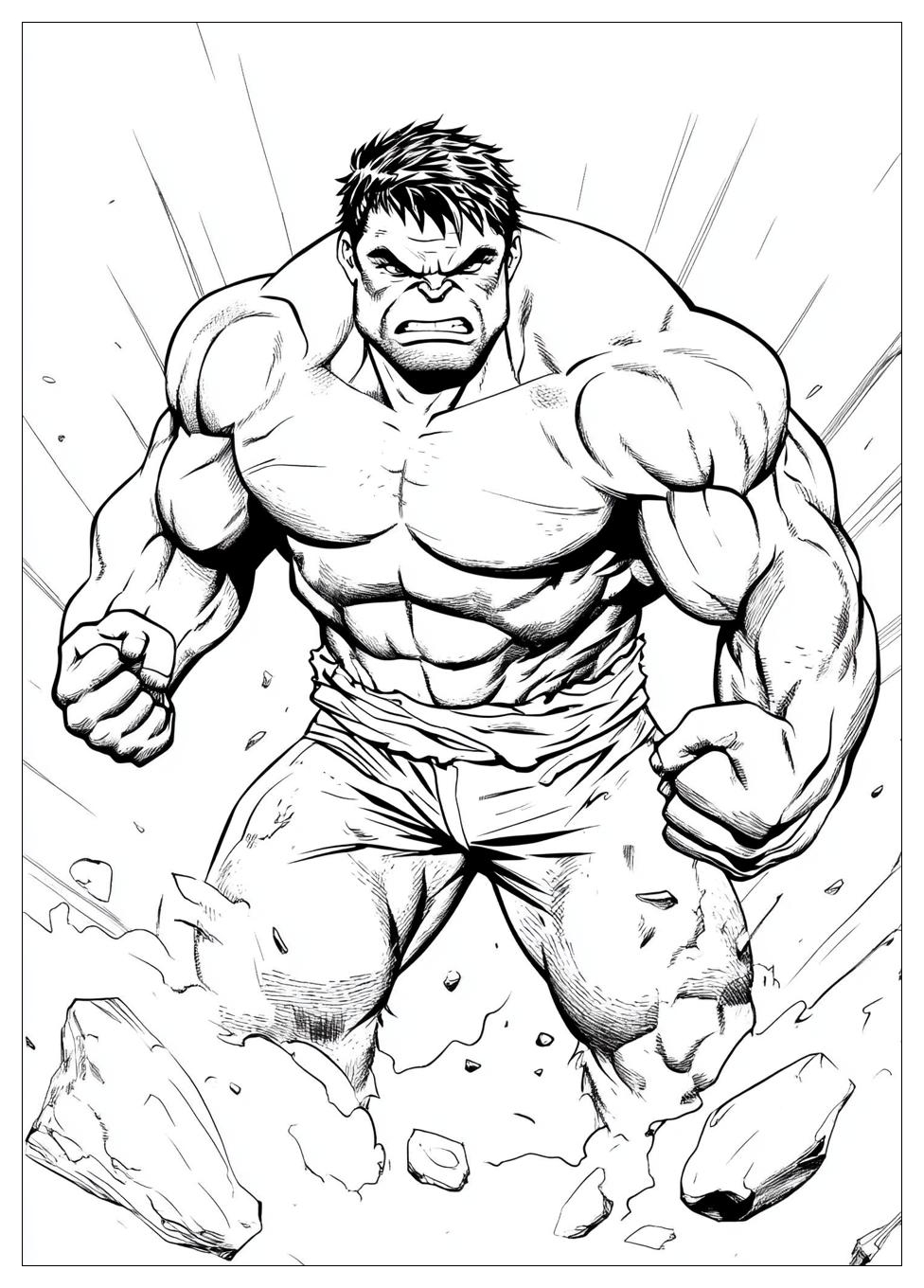 Disegni Hulk Da Colorare 7