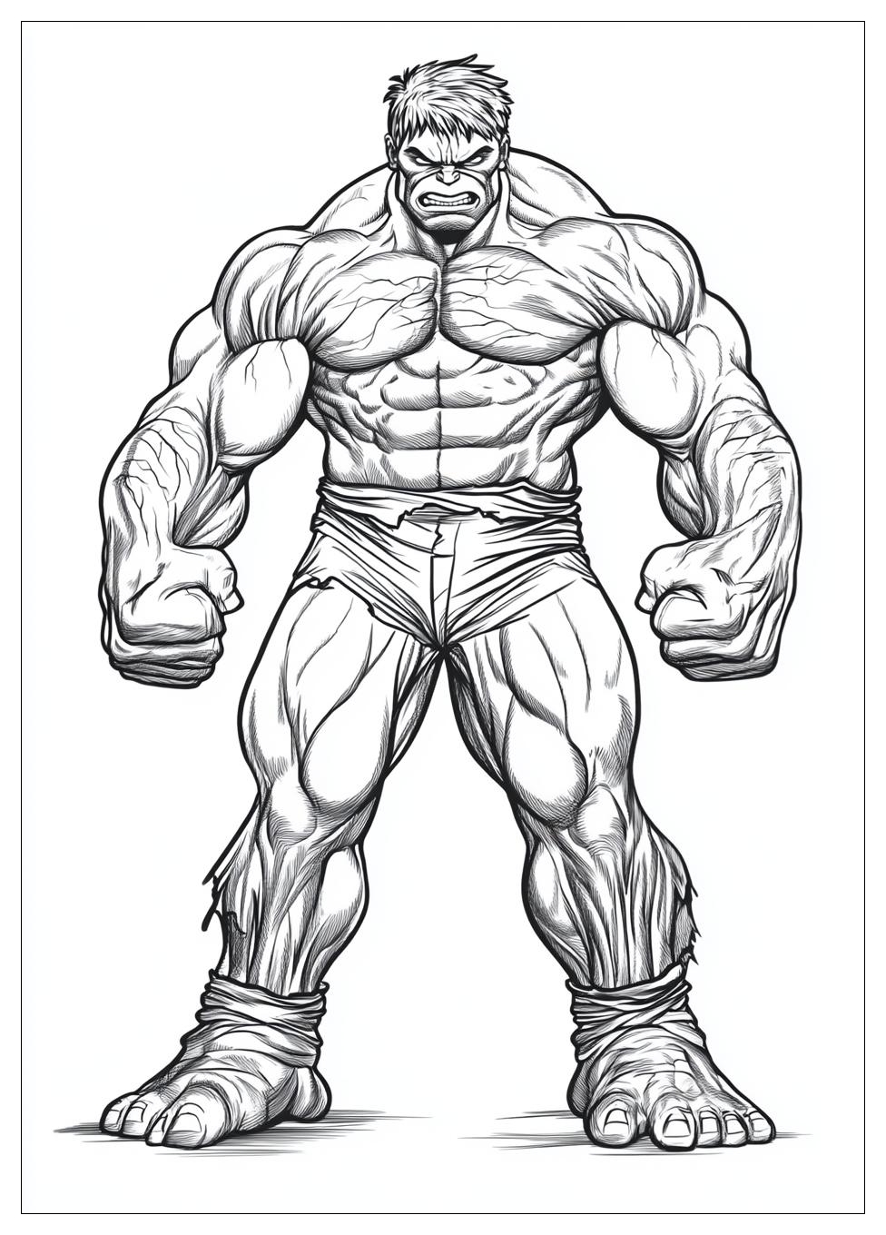 Disegni Hulk Da Colorare 8