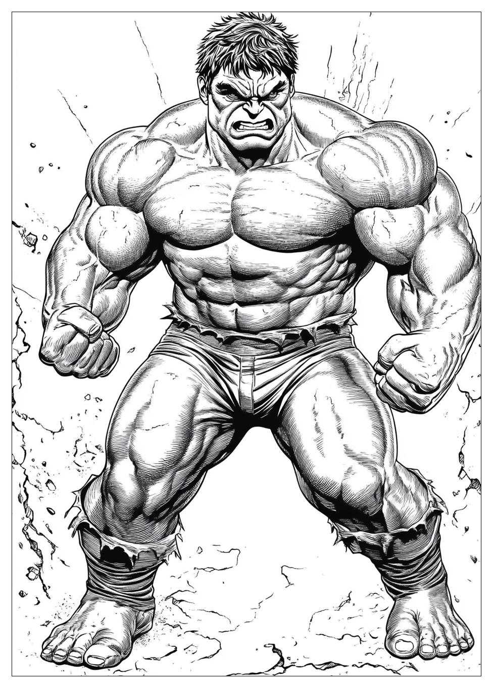 Disegni Hulk Da Colorare 9