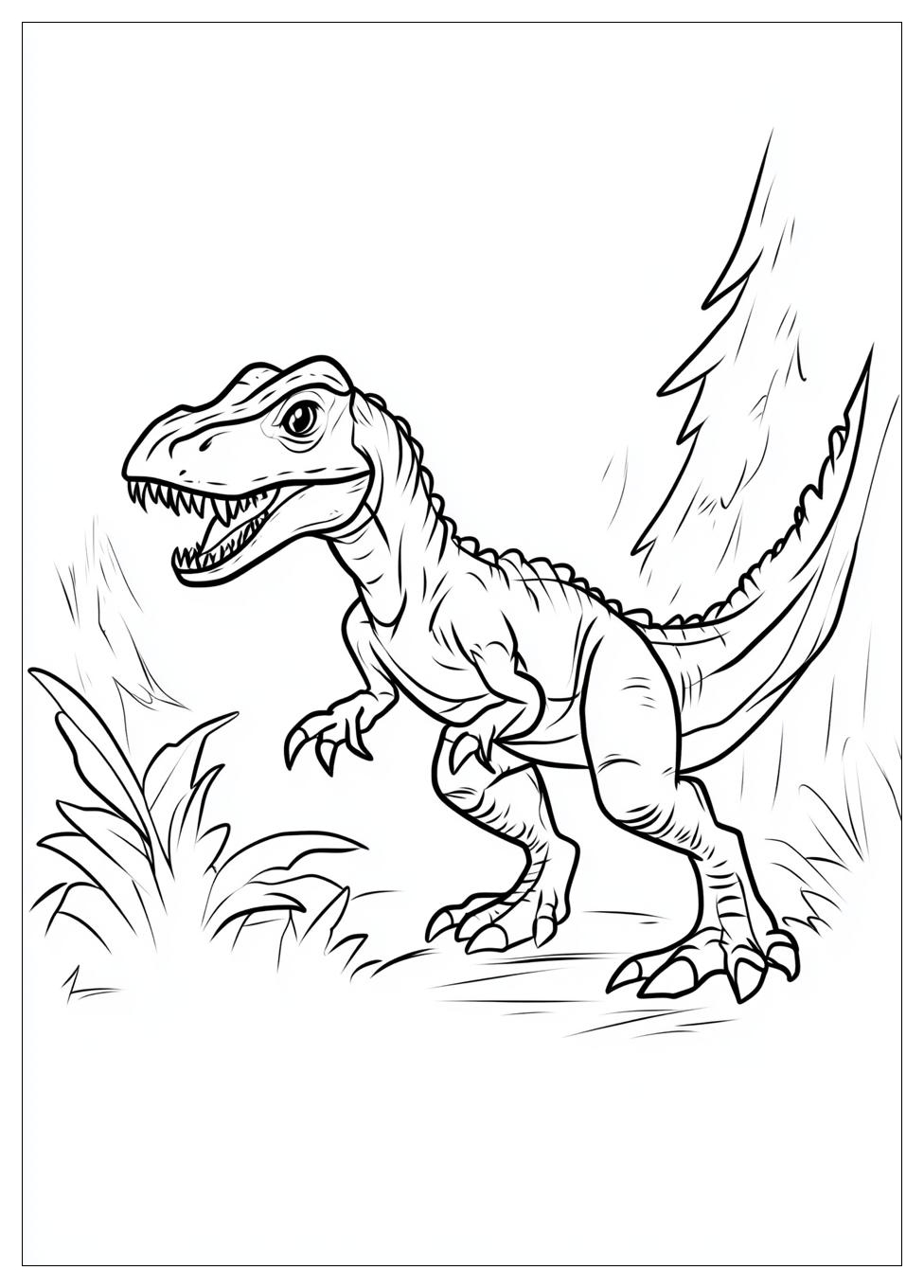 Disegni Indoraptor Da Colorare 15