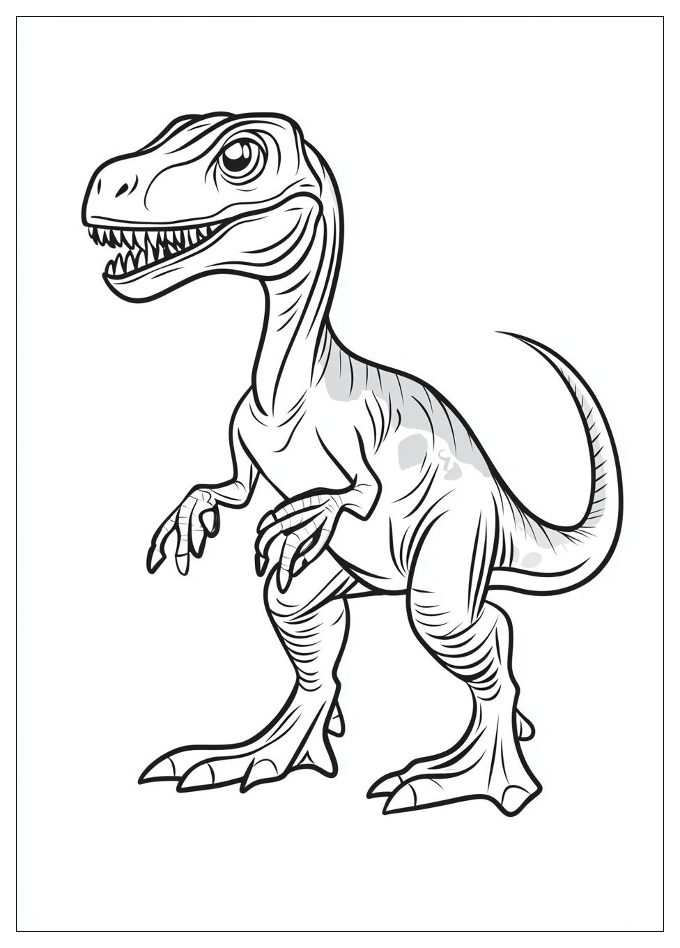 Disegni Indoraptor Da Colorare 3